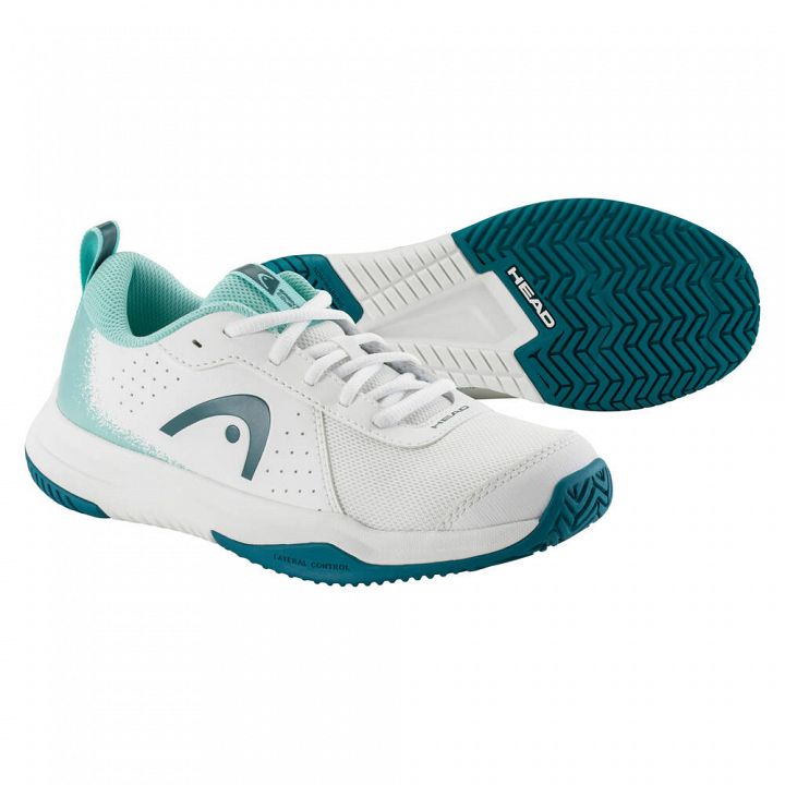 Head Sprint Court 4.0 Junior White / Turquoise